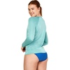 image:imageSpeedo Womens Uv Swim Shirt Long Sleeve RashguardHeather Porcelain