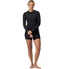 image:imageSpeedo Womens Uv Swim Shirt Long Sleeve RashguardHydraline Anthracite