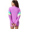 image:imageSpeedo Womens Uv Swim Shirt Long Sleeve RashguardHydraline Block Neon Violet