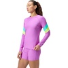 image:imageSpeedo Womens Uv Swim Shirt Long Sleeve RashguardHydraline Block Neon Violet