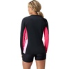 image:imageSpeedo Womens Uv Swim Shirt Long Sleeve RashguardHydraline Raspberry Fill