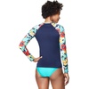 image:imageSpeedo Womens Uv Swim Shirt Long Sleeve RashguardIbiza Blue