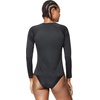 image:imageSpeedo Womens Uv Swim Shirt Long Sleeve RashguardNew Speedo Black