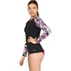 image:imageSpeedo Womens Uv Swim Shirt Long Sleeve RashguardPrism Rose Violet