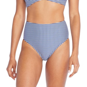 image:imageSpeedo Womens Swimsuit Bottom Bikini High WaistTexture Cerulean Blue