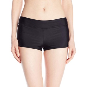 image:imageSpeedo Womens Swimsuit Bottom Boyshort LengthSpeedo Black