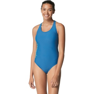 image:imageSpeedo Womens Swimsuit One Piece Thin Strap High CutBright Cobalt