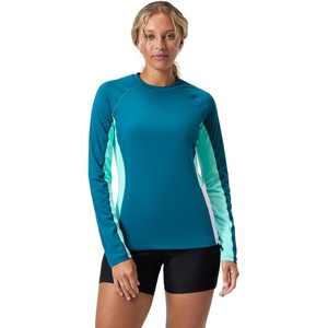 image:imageSpeedo Womens Uv Swim Shirt Long Sleeve RashguardHydraline Arctic Glass