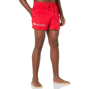 image:imageSpeedo Mens Guard Swimsuit Trunk Volley14 High Risk Red