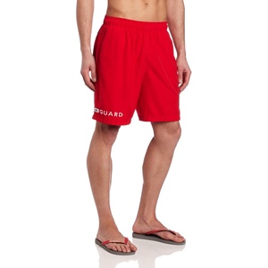 image:imageSpeedo Mens Guard Swimsuit Trunk Volley19 Speedo Red