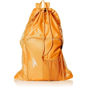 image:imageSpeedo UnisexAdult Drawstring Deluxe Ventilator Mesh Equipment BagBright Marigold