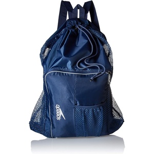 image:imageSpeedo UnisexAdult Drawstring Deluxe Ventilator Mesh Equipment BagInsignia Blue