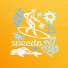 image:imageSpeedo Boys Uv Swim Shirt Long Sleeve Tee GraphicSurf Mandarin Peel
