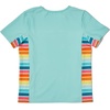 image:imageSpeedo Girls Uv Swim Shirt Short Sleeve Printed RashguardAqua Splash