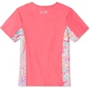 image:imageSpeedo Girls Uv Swim Shirt Short Sleeve Printed RashguardCoral Paradise