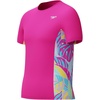 image:imageSpeedo Girls Uv Swim Shirt Short Sleeve Printed RashguardPradise Palm