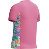 image:imageSpeedo Girls Uv Swim Shirt Short Sleeve Printed RashguardSixties Garden