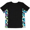 image:imageSpeedo Girls Uv Swim Shirt Short Sleeve Printed RashguardSpeedo Black