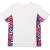image:imageSpeedo Girls Uv Swim Shirt Short Sleeve Printed RashguardSpeedo Red Splice