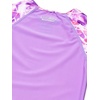 image:imageSpeedo Girls Uv Swim Shirt Short Sleeve Printed RashguardSweet Taro