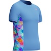 image:imageSpeedo Girls Uv Swim Shirt Short Sleeve Printed RashguardWatercolor Garden