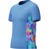 image:imageSpeedo Girls Uv Swim Shirt Short Sleeve Printed RashguardWatercolor Garden