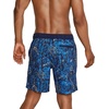 image:imageSpeedo Mens Swim Trunk Knee Length Boardshort Bondi Printed18 Spray Vallarta Blue