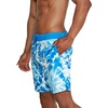 image:imageSpeedo Mens Swim Trunk Knee Length Boardshort Bondi Printed18 Tides Blue Atoll