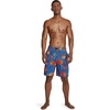 image:imageSpeedo Mens Swim Trunk Knee Length Boardshort Bondi Printed20 Blend Bright Cobalt