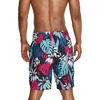 image:imageSpeedo Mens Swim Trunk Knee Length Boardshort Bondi Printed20 Hothouse Anthracite