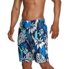 image:imageSpeedo Mens Swim Trunk Knee Length Boardshort Bondi Printed20 Hothouse Peacoat