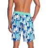 image:imageSpeedo Mens Swim Trunk Knee Length Boardshort Bondi Printed20 Sailing on