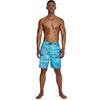 image:imageSpeedo Mens Swim Trunk Knee Length Boardshort Bondi Printed20 Slice Blue Atoll
