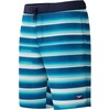 image:imageSpeedo Mens Swim Trunk Knee Length Boardshort Bondi Printed20 White Plains Stripe Peacoat