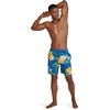 image:imageSpeedo Mens Swim Trunk Mid Length Redondo FloralFine Palace Blue