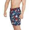 image:imageSpeedo Mens Swim Trunk Mid Length Redondo FloralGarden RedWhiteBlue