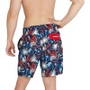 image:imageSpeedo Mens Swim Trunk Mid Length Redondo FloralGarden RedWhiteBlue