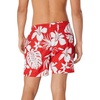 image:imageSpeedo Mens Swim Trunk Mid Length Redondo FloralPhilo Palm High Risk Red