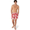 image:imageSpeedo Mens Swim Trunk Mid Length Redondo FloralPhilo Palm High Risk Red