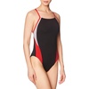 image:imageSpeedo Womens Swimsuit One Piece Endurance Cross Back Solid Adult Team ColorsBlackRed