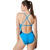 image:imageSpeedo Womens Swimsuit One Piece Endurance Cross Back Solid Adult Team ColorsEdge NavyLight Blue