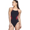image:imageSpeedo Womens Swimsuit One Piece Endurance Cross Back Solid Adult Team ColorsSpark MaroonBlack
