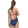 image:imageSpeedo Womens Swimsuit One Piece Endurance Cross Back Solid Adult Team ColorsSpark NavyRed