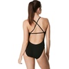 image:imageSpeedo Womens Swimsuit One Piece Endurance Cross Back Solid Adult Team ColorsSpeedo Black