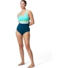 image:imageSpeedo Womens Swimsuit One Piece Sweetheart Moderate CutBanded Dark Teal
