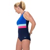 image:imageSpeedo Womens Swimsuit One Piece Sweetheart Moderate CutBanded PeacoatDeep Sapphire