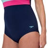 image:imageSpeedo Womens Swimsuit One Piece Sweetheart Moderate CutBanded PeacoatDeep Sapphire