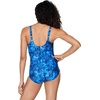 image:imageSpeedo Womens Swimsuit One Piece Sweetheart Moderate CutFancy Floral Turkish Sea