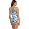 image:imageSpeedo Womens Swimsuit One Piece Sweetheart Moderate CutWatercolor Bright Cobalt