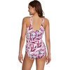 image:imageSpeedo Womens Swimsuit One Piece Sweetheart Moderate CutWatercolor Festival Fuchsia